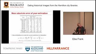 Professor Eibe Frank (University of Waikato)