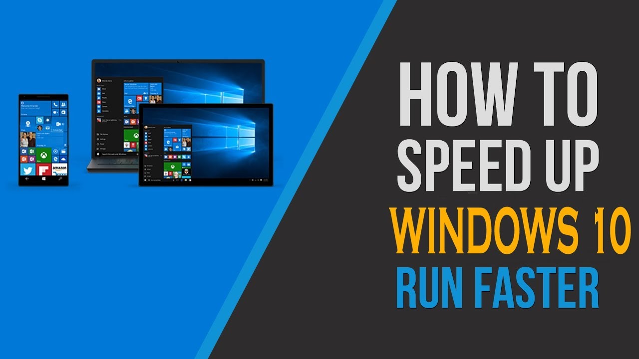 How to Speed Up Your Windows 10 Performance 2019 - YouTube