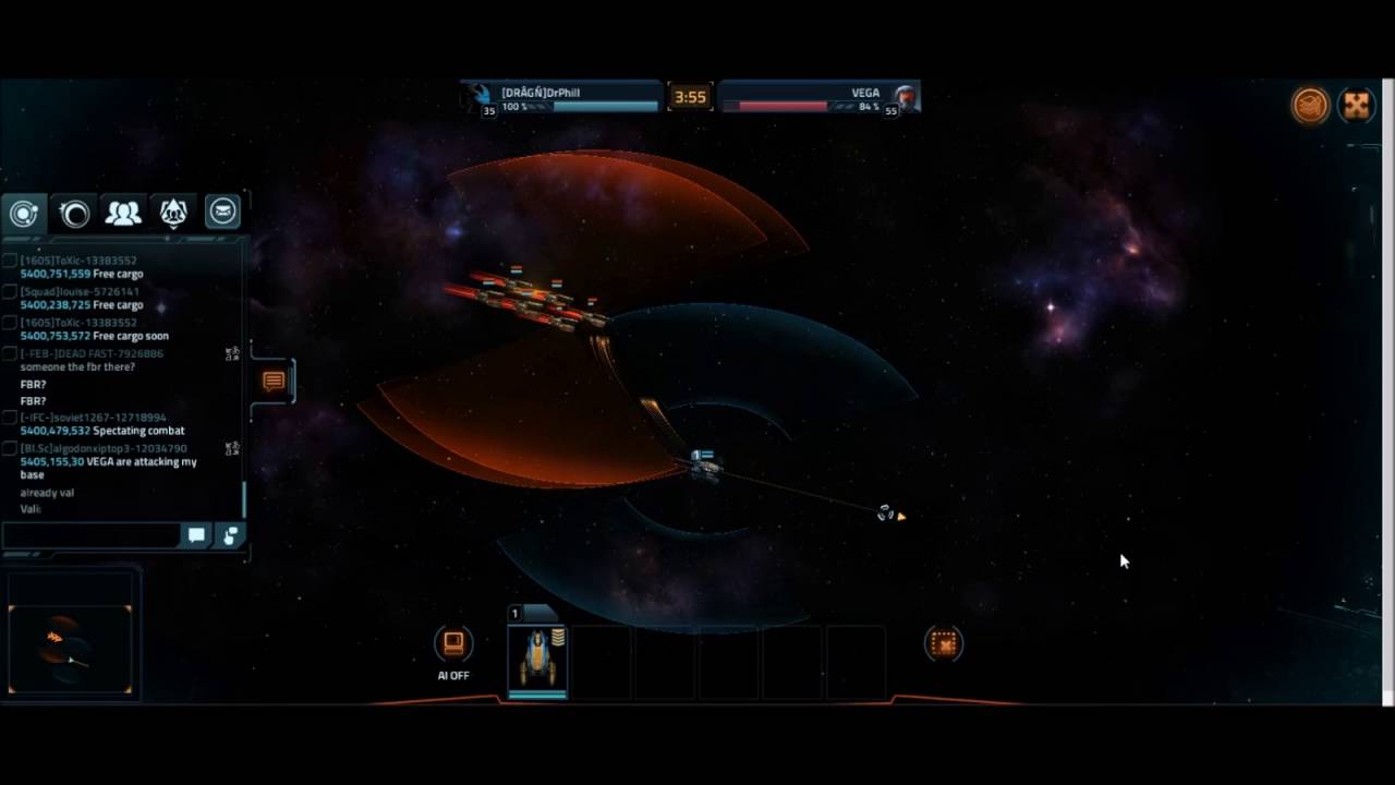 Vega Conflict: Vsec 55 battalion fleet