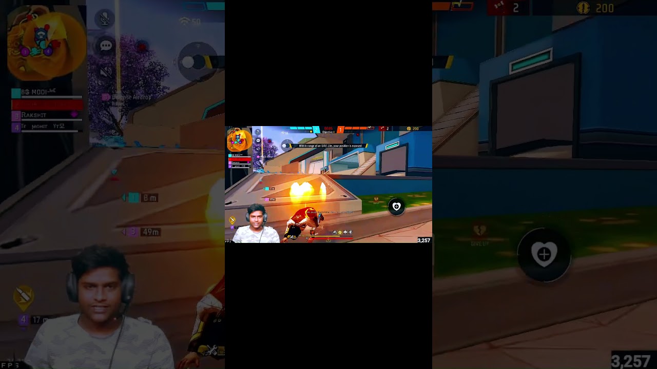 Defeated grandmaster region youtuber @DADAISLIVE50  #freefire #viral #feed #trending #shorts