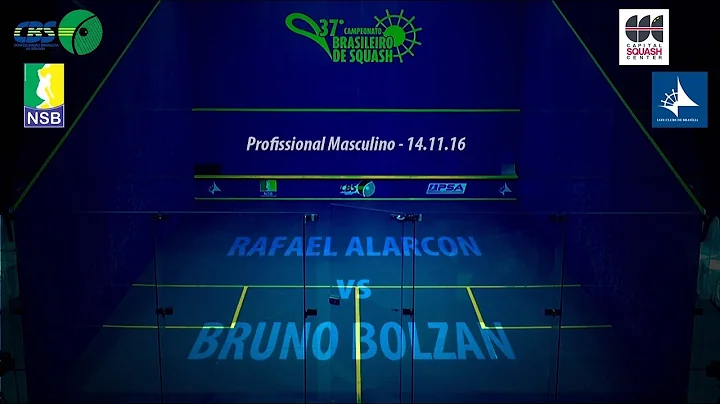 37 CAMPEONATO BRASILEIRO DE SQUASH/2016 - (PROFISS...