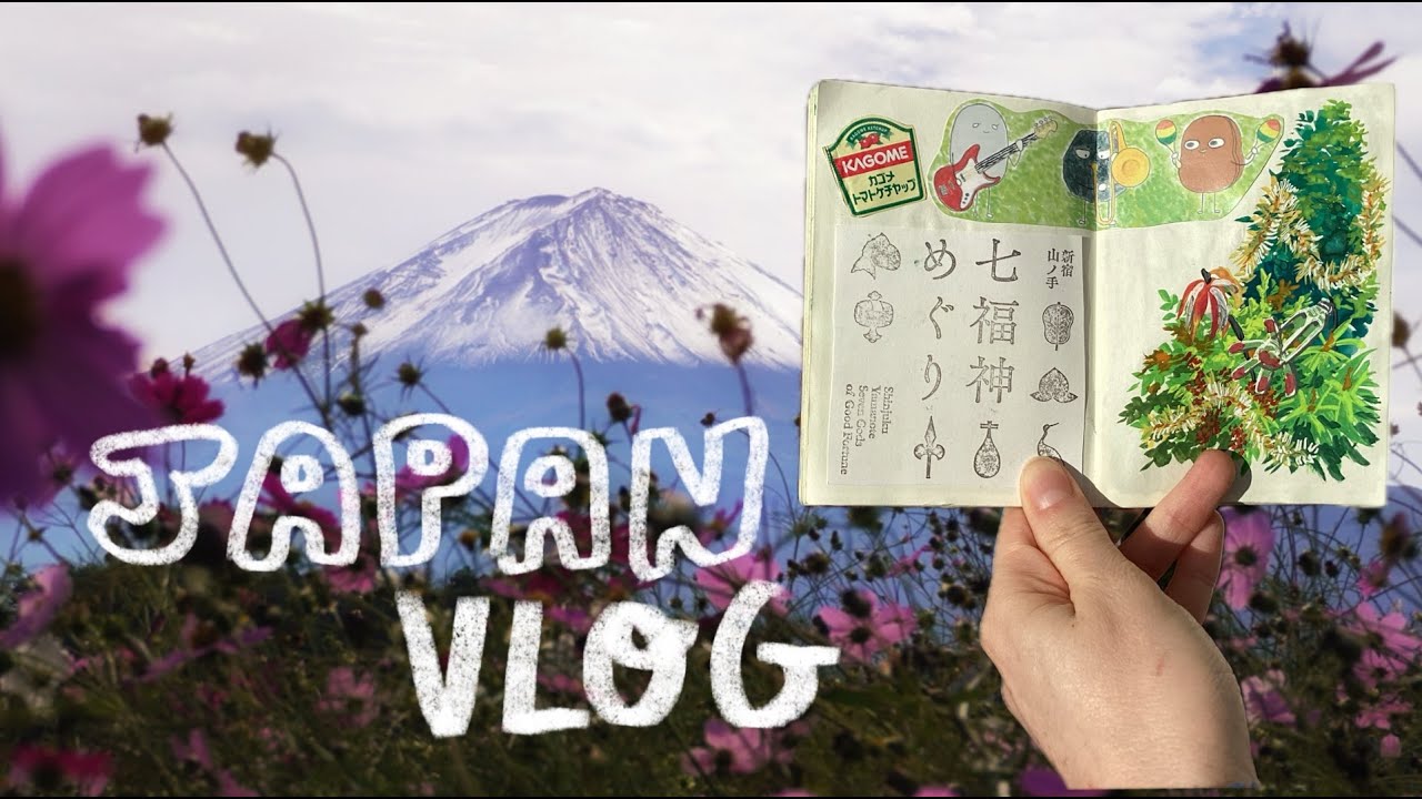 Exploring and painting around Kawaguchiko