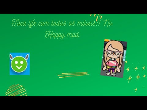 Toca Life fun- Como conseguir todos os móveis do Toca Life no Happy Mod! 