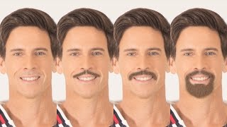 How to Create (Facial Hair) Beard & Moustache - Photoshop Tutorial [Photoshopdesire.com] screenshot 4