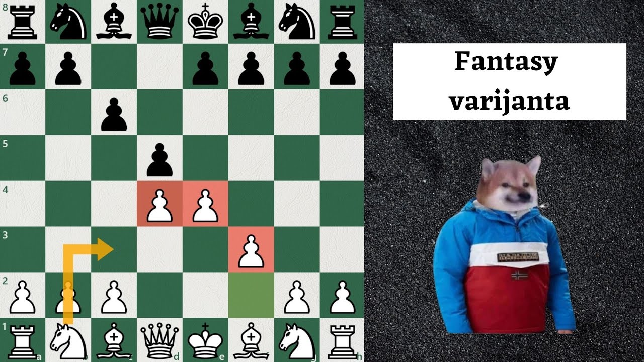 Odlicno otvaranje protiv Karo Kan odbrane (Fantasy varijanta)