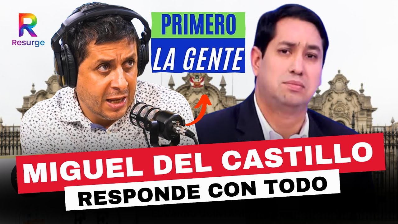 EN EXCLUSIVA!! Miguel Del Castillo lo cuenta todo sobre escándalo de FRANJA ELECTORAL!!