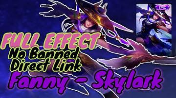 Fanny Skylark Skin Script | 515 Patch | Mobile Legends | Tol Kiel