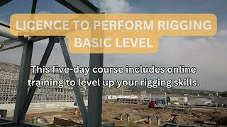 Basic Rigging Licence: Raising Your Career & Family's Prospects