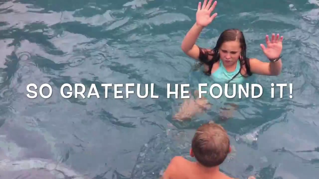 Wedding ring in pool! Summer Vlog YouTube