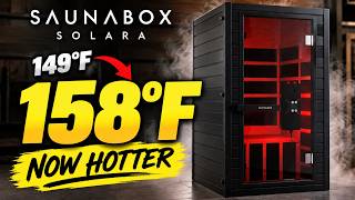 SaunaBox Solara Just Got Hotter... 158 Degree update