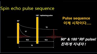 Spin echo ์คํ ์์ฝ Pulse sequence์ ๊ธฐ๋ณธ