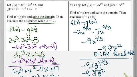 5.5 Performing Function Operations Part 2