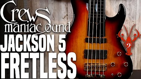 Crews Maniac Sound Jackson 5 Fretless - Fretless F...