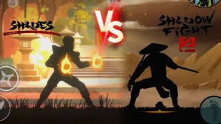 Shadow Fight 2 Hermit vs Shadow Fight Shades Sensei Gameplay By ShadowHero