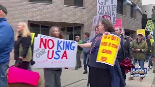 'No Kings For Our USA': Alaskans unite in protest against Trump policies