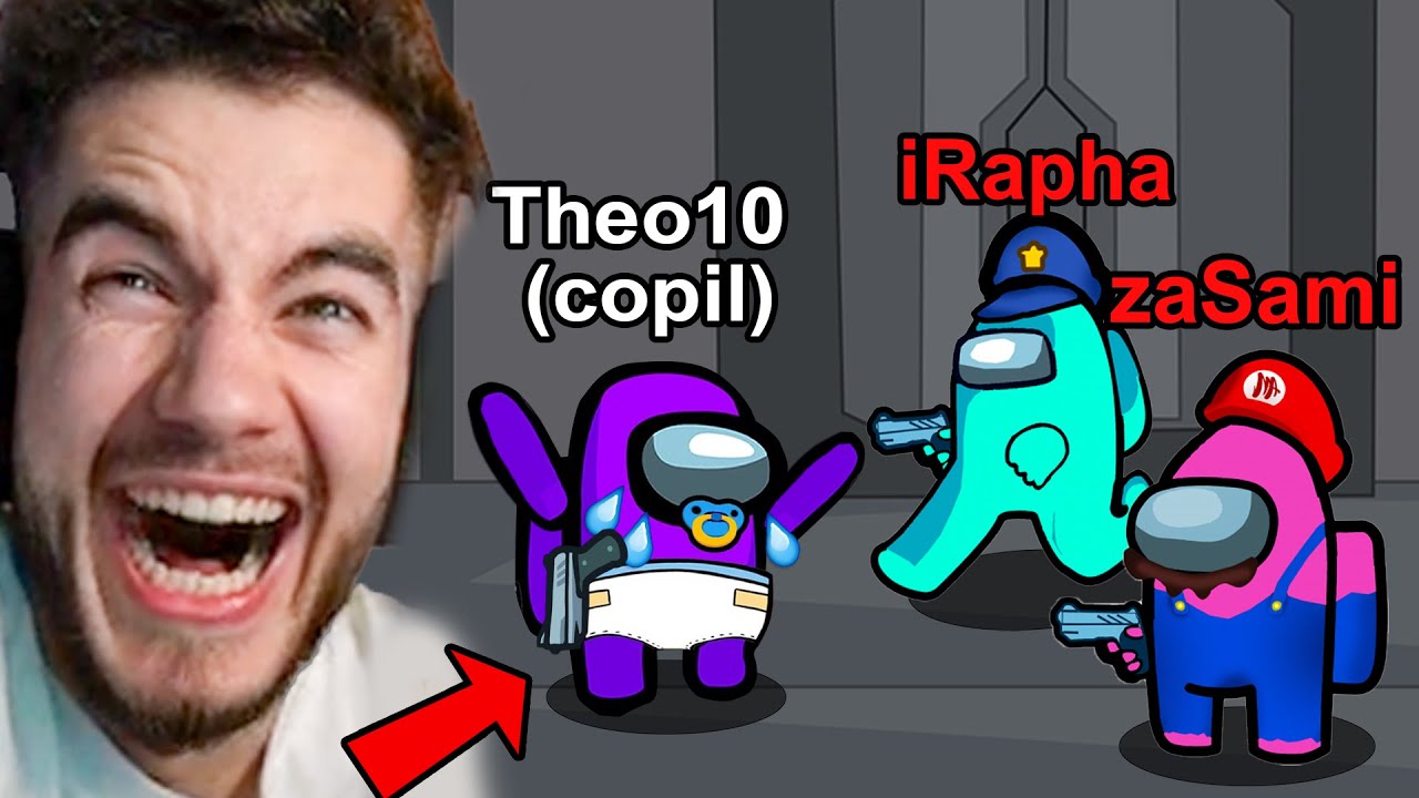 Trollez YouTuberii cu Noul Rol pe Among Us (Copil) *am ras rau*