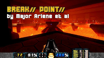 Supercharged DOOM action! - BREAK// POINT// by Major Arlene et al (Maps 1-2)