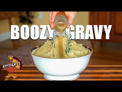 Boozy Shallot Mashed Potatoes