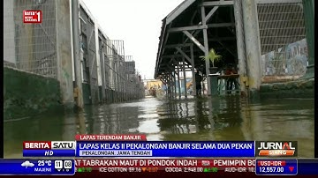 Lapas Kelas II Pekalongan Sudah Dua Pekan Kebanjiran