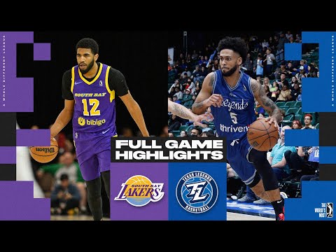 South Bay Lakers vs. Birmingham Squadron - Game Highlights