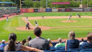 Dayan Frias Hits A Walkoff SAC Fly For The Akron Rubberducks To Defeat Reading Fightin Phils 8/11/24