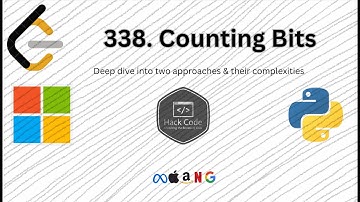 LeetCode 338: Counting Bits | Python Inbuilt Function v/s Dynamic Programming | Hack Code