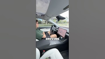 I Use FSD Supervised So Much My Steering Wheel is Collecting Dust 😂