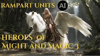 If HoMM3 Rampart Units Were REAL | AI Cinematic Concept