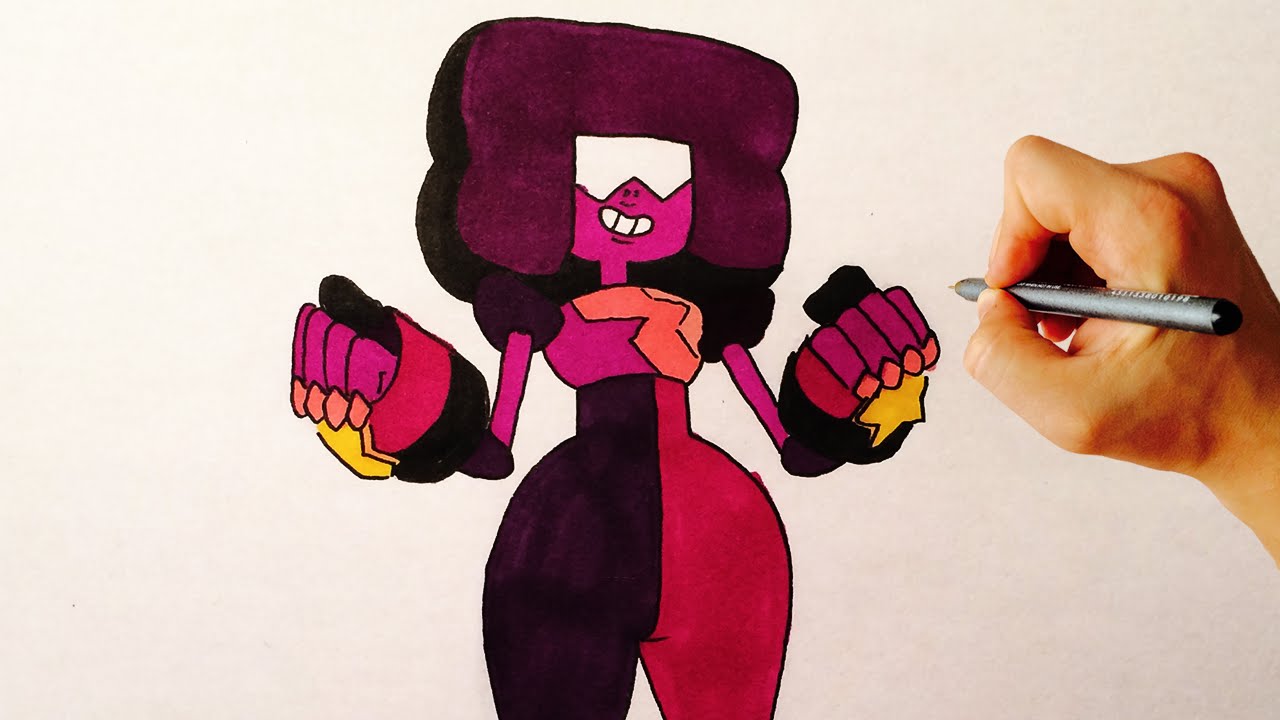 My Garnet Drawing