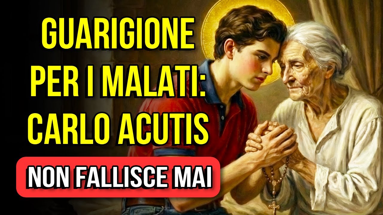 Preghiera a San Carlo Acutis per ottenere un MIRACOLO di Guarigione 🙏