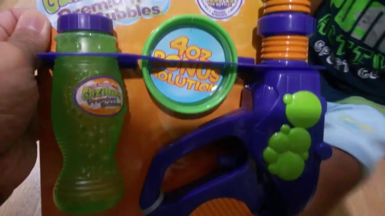The Original Gazillion Premium Bubbles Bubble Blaster YouTube