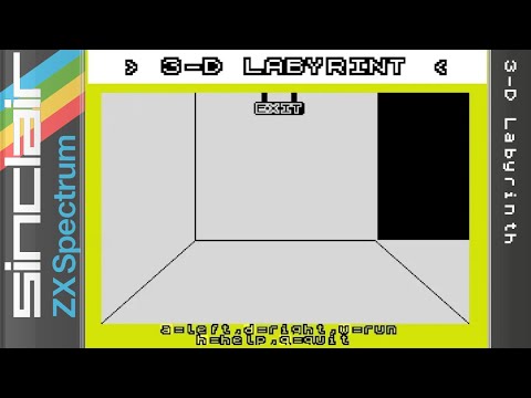 3D Labyrinth - ZX Spectrum [Longplay]
