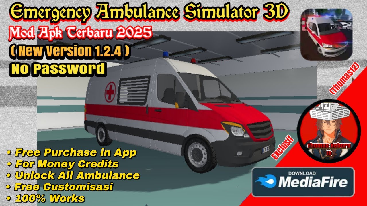 Emergency Ambulance Simulator Mod Apk 1.2.4 Latest Version 27 Mar