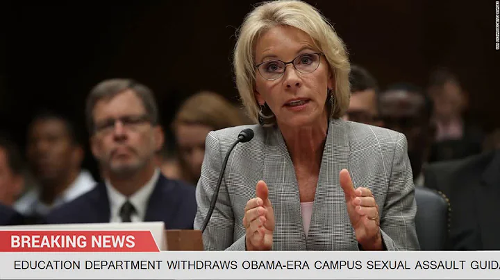Education Department withdraws Obama-era campus sexual assault guidance