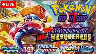 Pokemon TWILIGHT MASQUERADE Early RIP N SHIP Part 2!