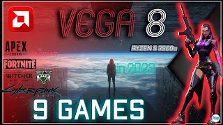 | Ryzen™ 5 3500U IGPU  |  Vega 8 in 9 Games     | 2023