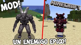 UN ENEMIGO EPICO! Minecraft 1.18.2 MOD FROM THE SHADOWS!