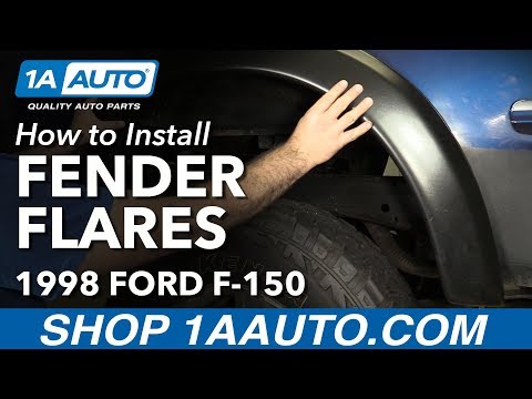 How to Install Rugged Style Fender Flares 97-03 Ford F-150