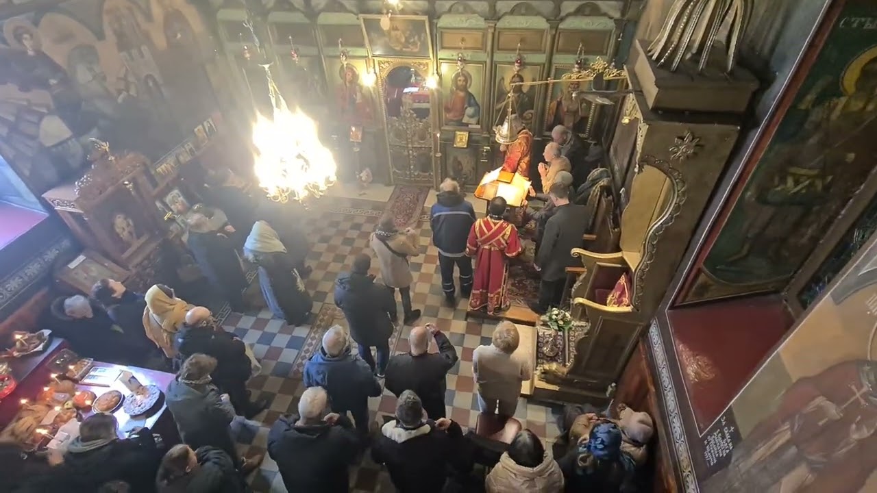 22н + Неделя Сиропустна (Сирни заговезни). Намиране честните мощи на св. мчци в Евгения. Опрощение 