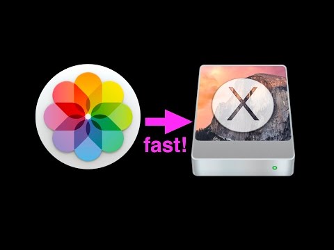 Apple फ़ोटो लाइब्रेरी को बाहरी हार्ड ड्राइव में कैसे ले जाएँ?