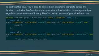 Efficiently Execute Multiple Create Functions in Google Cloud Functions