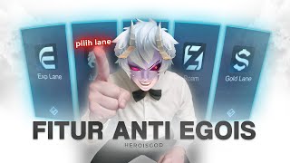 FITUR ANTI EGOIS \
