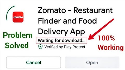 Fix Play Store Waiting For Download Problem Solved 2020 || 100% Working [Hindi]