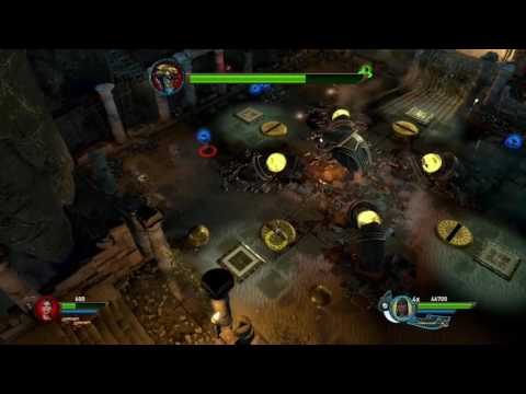 Giant Snake Boss Battle from Lara Croft and the temple of osiris.