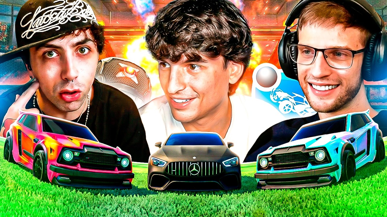 ES IMPOSIBLE JUGAR ASÍ😡 Rocket League con ZEKO y CARRE