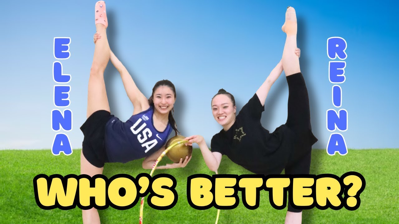 Кто лучше? Гимнастический челлендж!