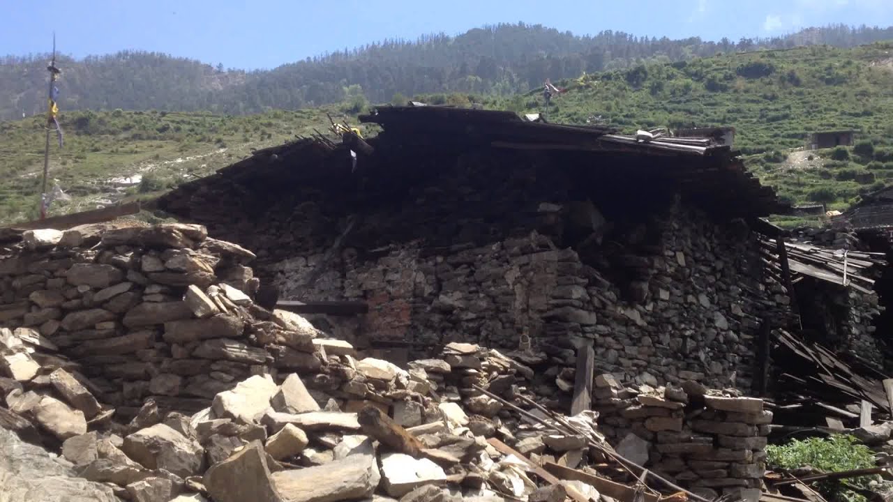 Nepal Earthquake Gatlang Village, Rasuwa