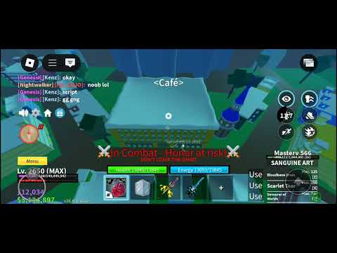 POV: You pvp with hacker in Blox fruits
