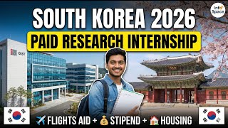 🇰🇷 Paid Summer Internship in South Korea! GIST 2026 (Flights Aid + Stipend + Housing)
