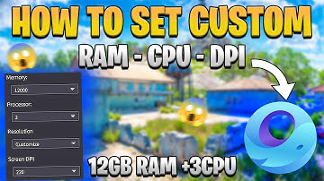 🔧Gameloop Lag Fix 2025 |🔥 SET CUSTOM DPI , RAM AND CPU | Gameloop - Full Detail Video